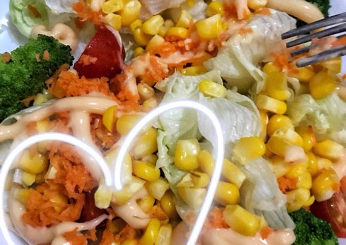 Resep Salad Sayur Simple🥗 Oleh Indar Wamindari Cookpad