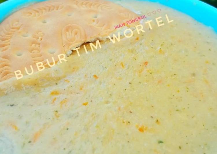 โนยฒ Bubur tim wortel beraroma pandan (MPASI 10+) ๐ฅ๐
๐