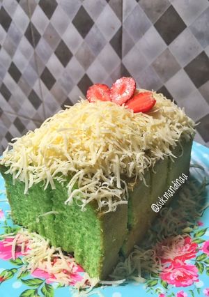 Foto resep Bolu Pandan Jadul Lembut Anti Seret