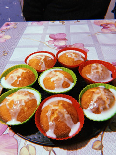 Una foto de *Muffins de limón *