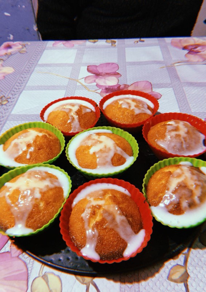 Una foto de *Muffins de limón *