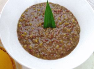 Foto resep Bubur kacang ijo+beras+beras merah