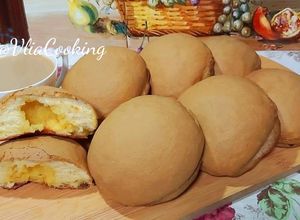 Foto resep Resep roti boy rasa kopi crispy diluar lembut didalam