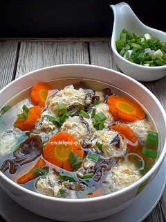 Foto resep Sup bakso serabut (bakso lohoa)