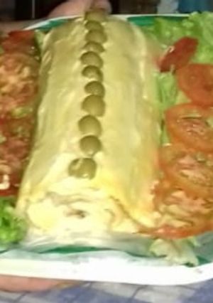 Una foto de Pionono salado
