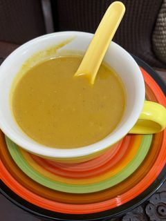 صورة لوصفة شوربة يقطين