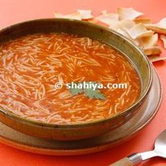 A picture of Tomato Vermicelli soup.