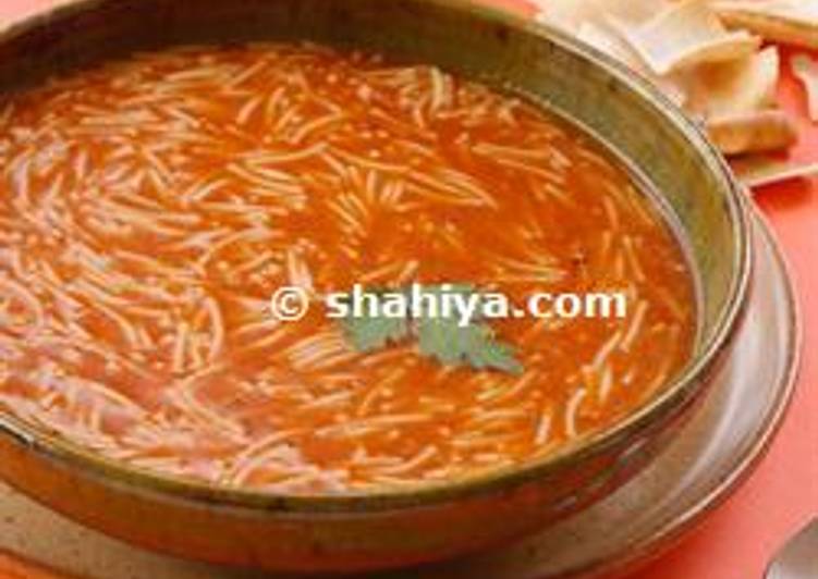 Recipe of Any-night-of-the-week Tomato Vermicelli soup