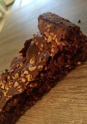 Une photo de Brownie aux noisettes