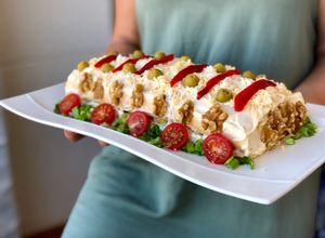 Foto principal de Pionono inglés en Thermomix / brazo de gitano salado en Thermomix