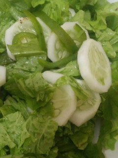 Una foto de Ensalada verde