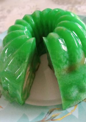 Foto resep Puding Roti Santan
