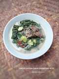 Sayur Santan Daun Singkong Pete Aroma Ikan Asap