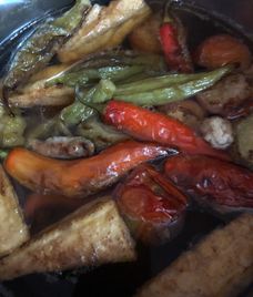 chả cá thu khổ qua