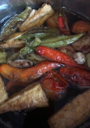 Hình của món Khổ qua cà 🍅 ớt 🌶.