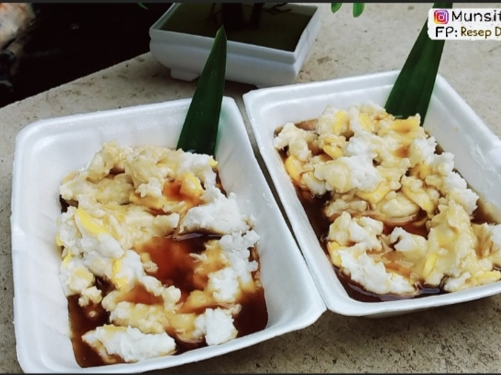 Bagaimana Menyiapkan 15. Bubur sumsum nangka + kuah gula merah yang Enak Banget