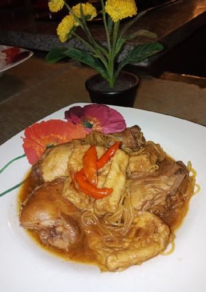 Foto resep Semur ayam tahu bihun