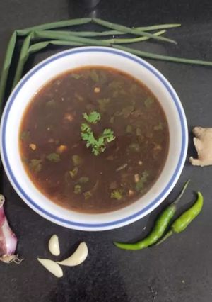 A picture of Chinese Soup.
