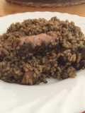 Arròs amb calamars de llauna