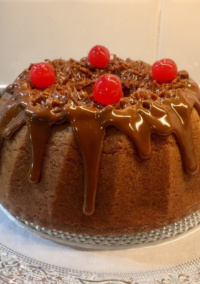 Una foto de Bizcocho de dulce de leche, muy esponjoso