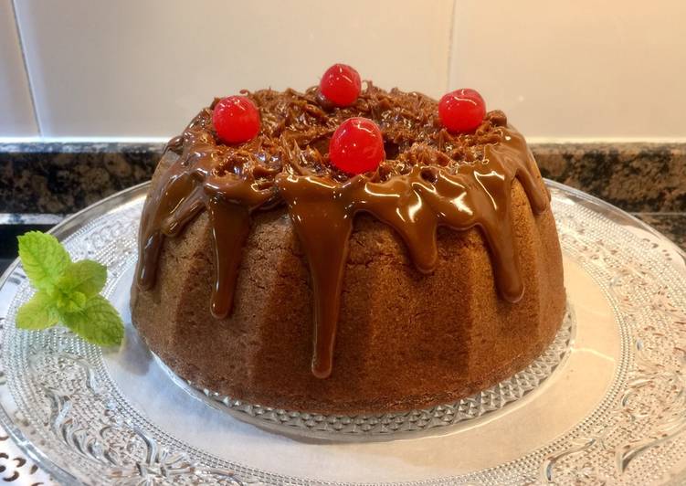 Bizcocho de dulce de leche, muy esponjoso