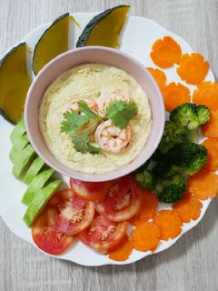รูปของ ไข่ตุ๋นหมูสับกุ้งสด(เมนูประยุกต์สำหรับคนรักสุขภาพ)