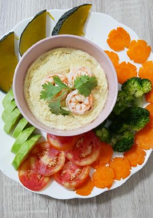 รูปของ ไข่ตุ๋นหมูสับกุ้งสด(เมนูประยุกต์สำหรับคนรักสุขภาพ)