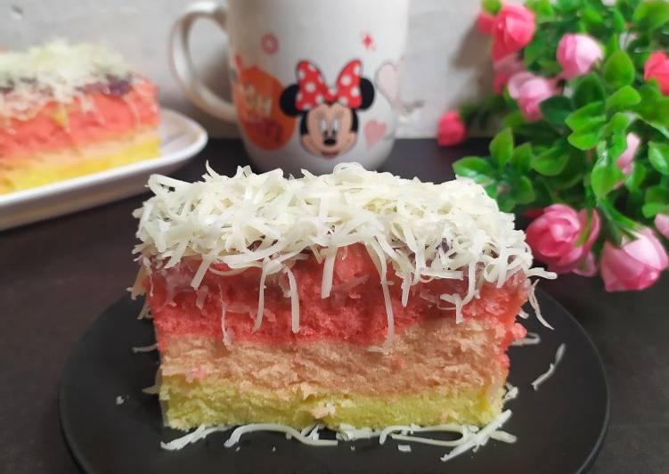Resep Pink Ombre Cake yang Enak Banget