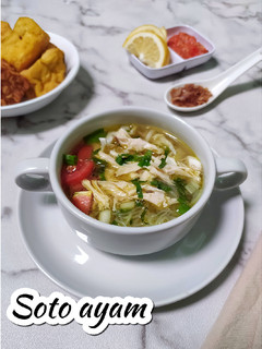 Foto resep Soto ayam bumbu kuning