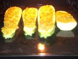 Zapallitos rellenos (vegano)