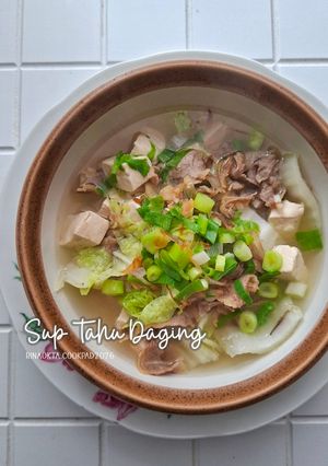 Foto resep Sup Tahu Daging