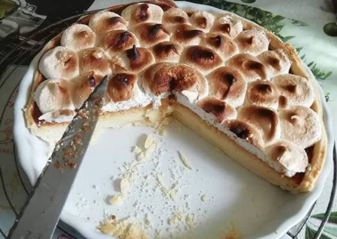 Tarte citron meringuée