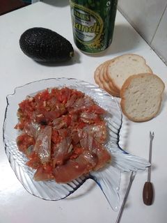 Una foto de Carpaccio de Mojama