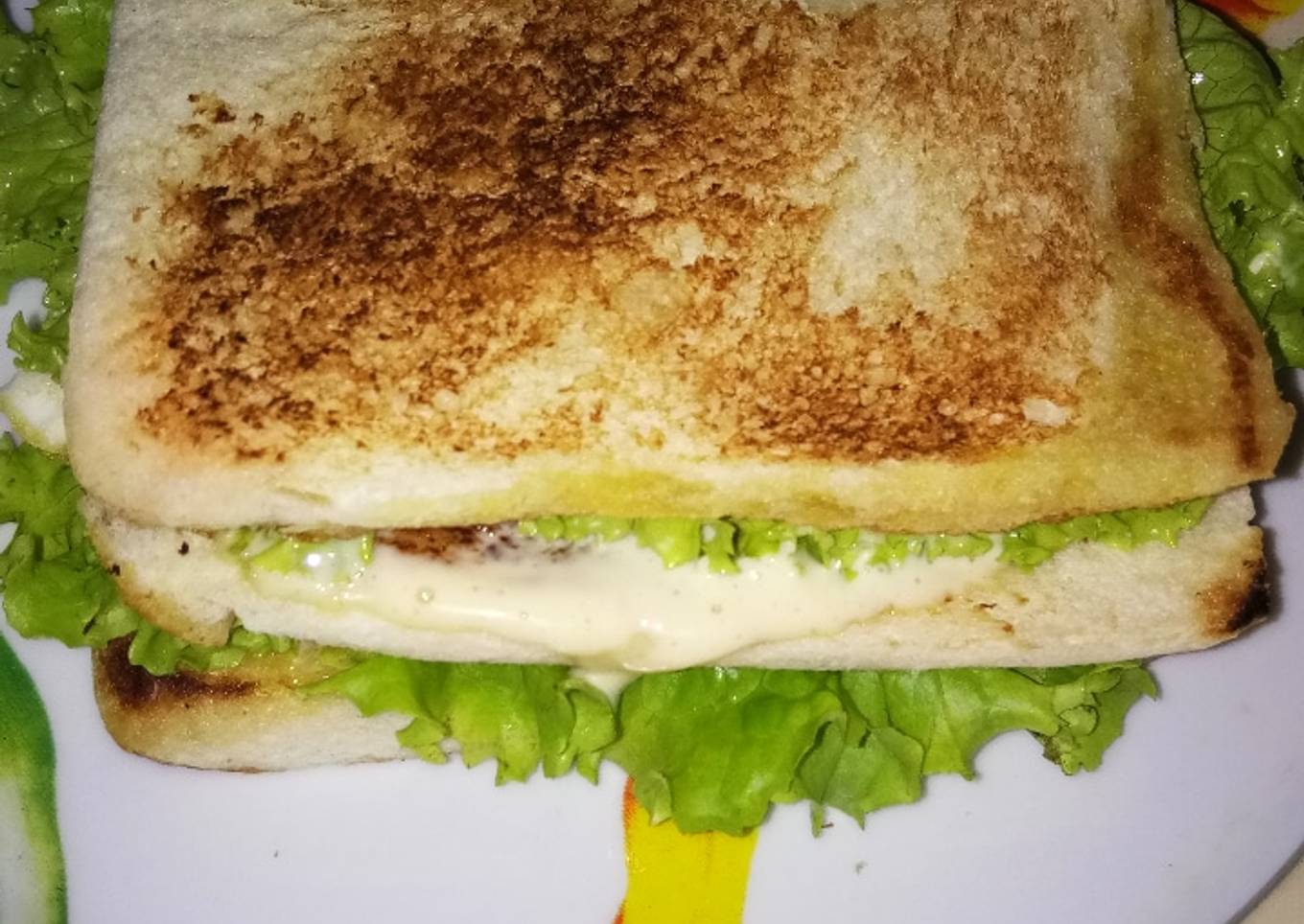 Sandwich sederhana #MasakanRumahan