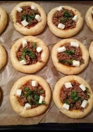 صورة لوصفة بيتزا بشكل جديد