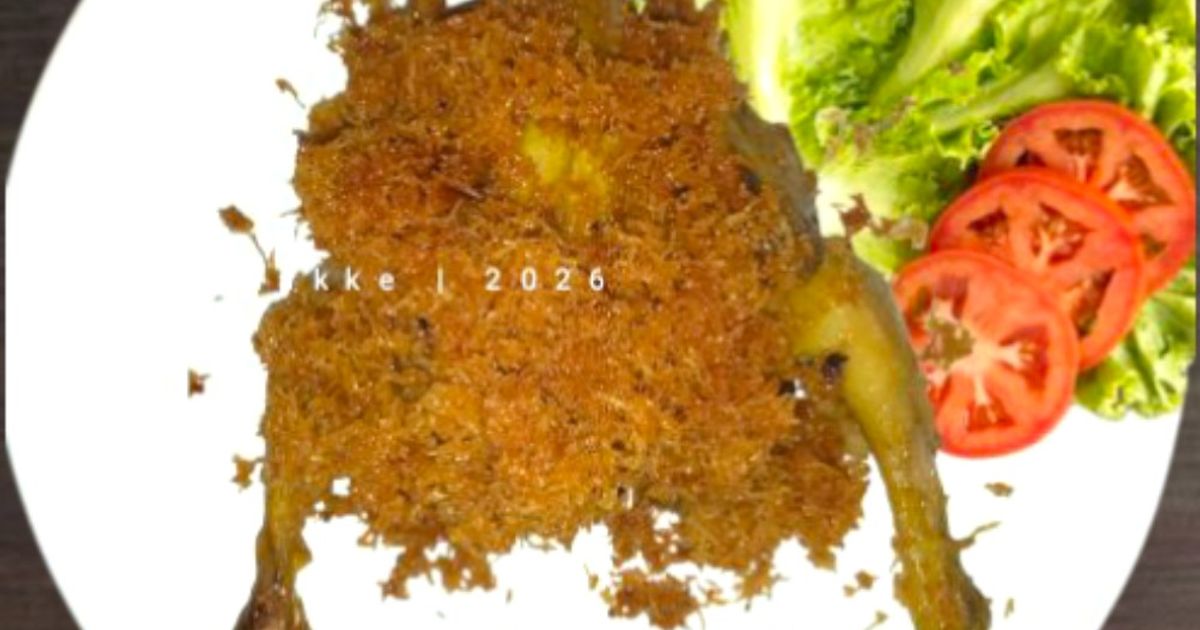 Ayam Serundeng Kelapa Praktis