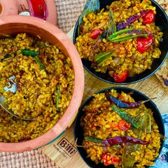 A picture of Daal mash.