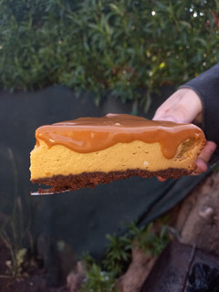 Una foto de Cheesecake de Dulce de Leche