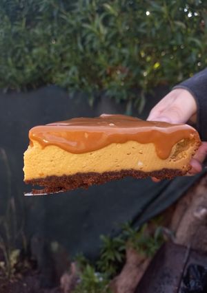 Una foto de Cheesecake de Dulce de Leche