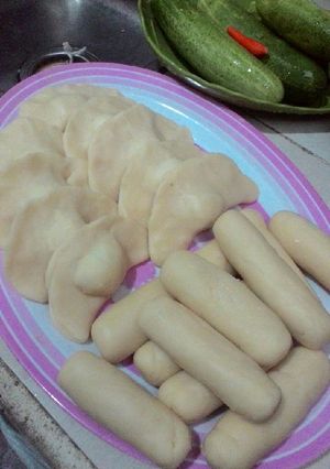 Foto resep Pempek dos tanpa ikan isi telur puyuh