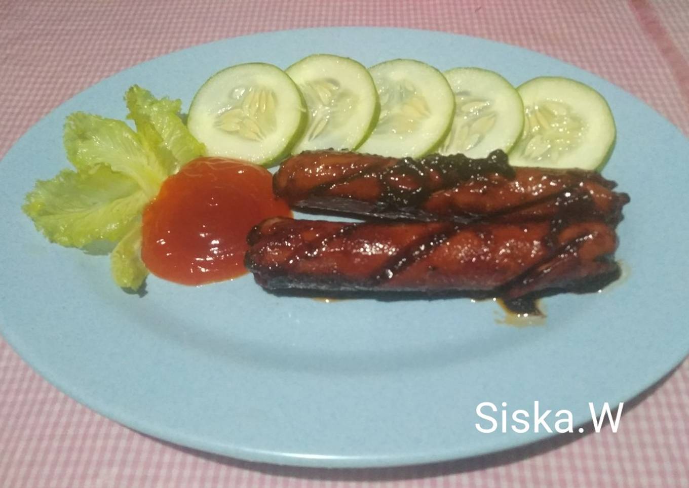 Sosis Panggang Bumbu Praktis