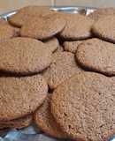 Galletitas de chocolate, miel y jengibre
