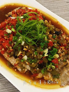 剁椒蒸魚 的食譜成品照片