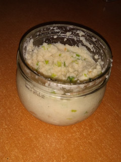 Una foto de Queso cremoso vegano