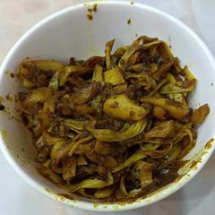 A picture of Raw Jackfruit Tarkari.