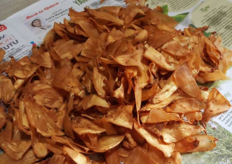 Resep Kripik talas yang Enak