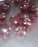 Mini muffins de choclolate y naranja