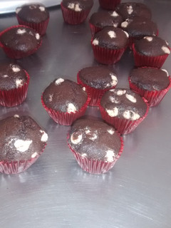 Una foto de Mini muffins de choclolate y naranja