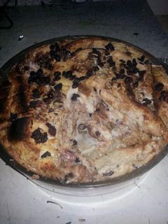 Una foto de Capirotada de leche