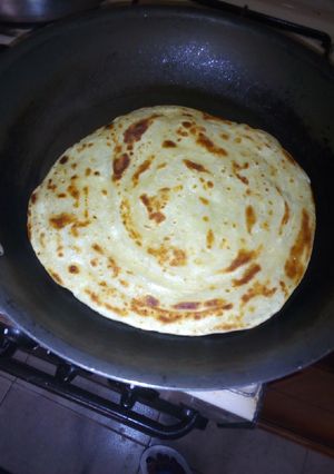 A picture of Chapati #AuthorMarathon.